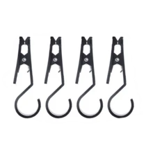 4/8/10/20pcs Outdoor Tent Clips, Canopy Clamps, Lamp Hooks, Portable Multi-Functional Anti-Slip Tent/Canopy Clips, Suitable For Outdoor Camping, Hiking, Travel, Adventure - Multicolor - View 12
