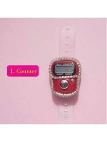 1个升级版高清大屏幕，带钻石镶嵌外壳和计数器 - 读数清晰，操作简便，适合老人和儿童使用 - 彩色 - 查看 14