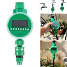 Temporizador Irrigação Programável Automático Hortas Jardins - Verde - Visão 2
