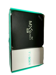 1pza Tv box ULTRA 8K / decodificador para hacer Smart tv , con cable cargador Y control remoto, variedad de funciones, LA RAPIDEZ DEL APARATO ES EN CUESTION DE EL INTERNET - Negro - Ver 3