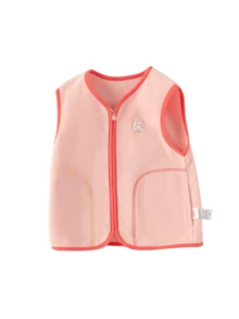 Balabala Young Girl' Thermal Lined Vest 2025 Fall/Winter, Warm Outerwear - Red Hue - View 4
