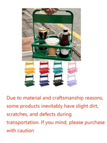 A Portable Collapsible Beer Carrier That Holds 6 Bottles,Convenient For Carrying Drinks When Going Out, Bottom Reinforcement Has Stability And Is Not Worried About Spillage Or Leakage,Suitable For Coffee, Milk, And Tea Storage, Perfect For Everyday Use And Parties Picnic, Camping, A Must-Have For Beer Festivals.Very Suitable For Coffee, Milk Tea, Beer Enthusiasts, Suitable For Company Dinners, School, And Work