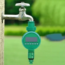 Temporizador Irrigação Programável Automático Hortas Jardins - Verde - Visão 9