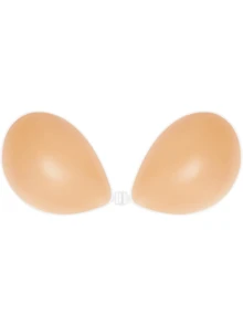 2对装粘性聚拢文胸，性感硅胶乳贴，女士吊袜带，新娘，写真，小胸，加厚聚拢，轻薄透气夏季款，隐形文胸花瓣，女士内衣礼品