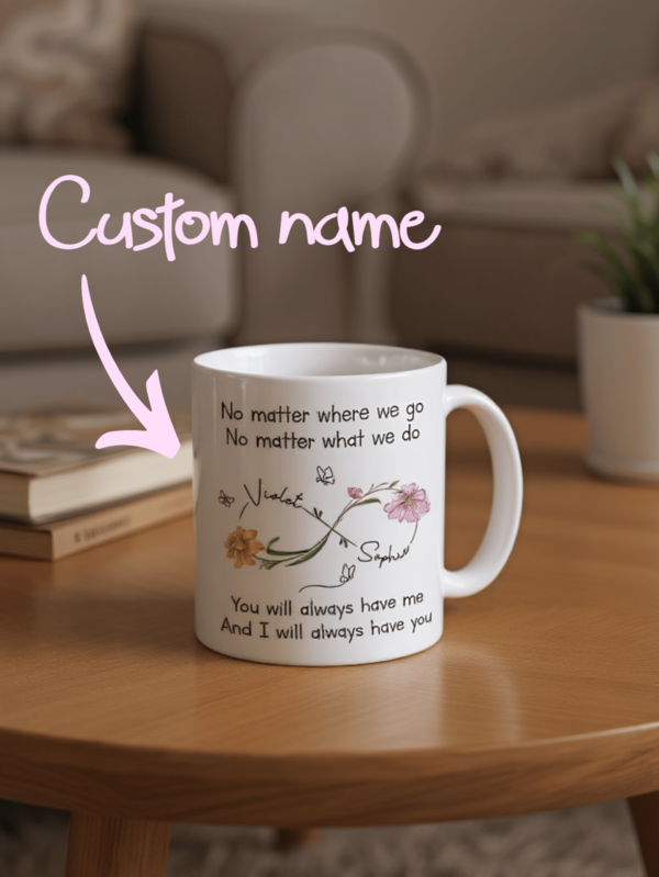 1 pieza Taza personalizada con nombre para parejas, Taza de café personalizada de 11 onzas con nombres, Taza impresa con efecto 3D inflado personalizado, Taza de café personalizada, Taza con nombre personalizado, Taza personalizada, Estilo de manos entrelazadas, Regalo cálido, Regalo encantador, Regalo de inauguración de la casa, Regalo de boda, Ideal para el Día de San Valentín, Día de la Madre, Día del Padre, Cumpleaños o Aniversarios, Bodas, Regalo para parejas, Mejor regalo para mamá, papá, esposa, esposo, novia, novio, Regalo para ella/él