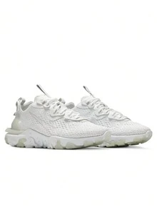 Giày thể thao Nike nam thoải mái, đệm chống trượt, mềm mại, hỗ trợ, buộc dây, tối giản, dễ phối đồ, cao cấp, bền, dùng khi tập gym, đi làm hàng ngày, thể thao đường phố, du lịch, đô thị, thường ngày, trắng nhạt, khói, xám CD4373-101 - Màu trắng/trắng/sáng - Xem 2