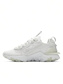 Giày thể thao Nike nam thoải mái, đệm chống trượt, mềm mại, hỗ trợ, buộc dây, tối giản, dễ phối đồ, cao cấp, bền, dùng khi tập gym, đi làm hàng ngày, thể thao đường phố, du lịch, đô thị, thường ngày, trắng nhạt, khói, xám CD4373-101 - Màu trắng/trắng/sáng - Xem 1