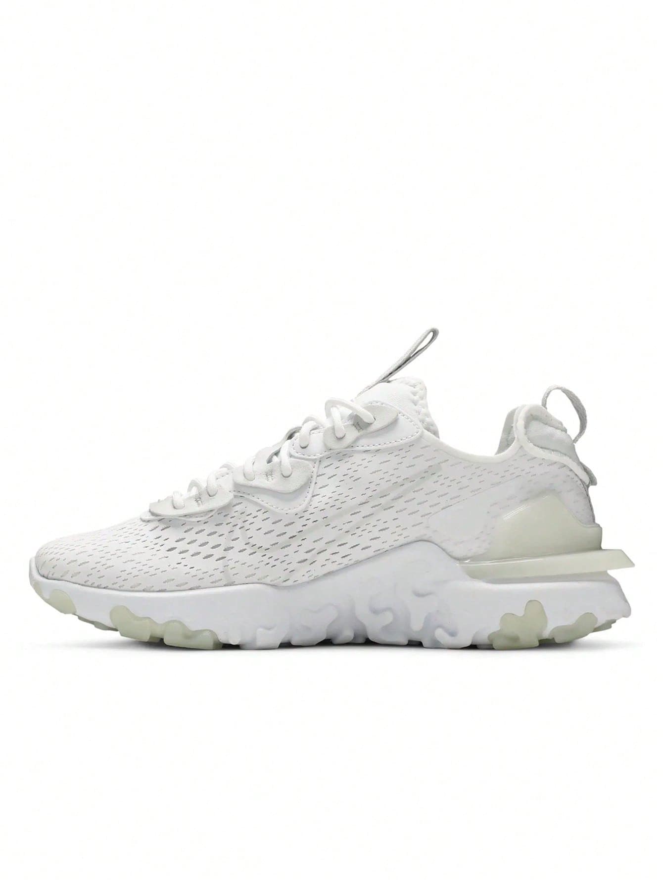 Giày thể thao Nike nam thoải mái, đệm chống trượt, mềm mại, hỗ trợ, buộc dây, tối giản, dễ phối đồ, cao cấp, bền, dùng khi tập gym, đi làm hàng ngày, thể thao đường phố, du lịch, đô thị, thường ngày, trắng nhạt, khói, xám CD4373-101 - Màu trắng/trắng/sáng - Xem 1