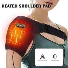 New USB Electric Shoulder Support Pad With 3-Level Heating Massage, Shoulder Protection Massager, Gift For Health And Warmth