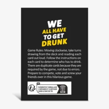 1 Box 89pcs Adult Party Drinking Card Game, Card Game, Adult Toy Cards, Fun & Funny Holiday Leisure Game Cards, Portable & Affordable Game Toys, Mini Filler Gifts, Suitable For Game Night, Social Gathering, Outdoor Drinking Entertainment, Birthday Party, Friends Dinner Game, Singles Party, New Year Gift, Thanksgiving, Halloween, Christmas Gifts