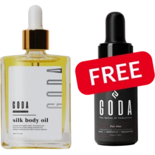 GODA Silk Body Oil 50ml – Relaxing Unisex Fragrance Oil With Lavender, Chamomile, Bergamot & Vanilla – Perfect For Meditation, Yoga, Cozy Evenings & Self-Care – FREE Gift: GODA For Her Perfume For Women Included - Lavender, Chamomile,Bergamot, Frankincense,Vanilla, Patchouli - 查看 11