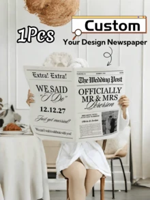 1/2 Thông báo đám cưới dạng báo tùy chỉnh, Báo cưới cá nhân hóa ảnh và văn bản, Báo cưới riêng tư, Thông báo đám cưới độc đáo cho cặp đôi, Hiện đại, Bắt mắt, Thời trang, Đa năng, Trang trí, Tái sử dụng, Đương đại, Đầy màu sắc, Dễ thương, Cổ điển, Hoạt hình, Kawaii, Tùy chỉnh, Cá nhân hóa, Độc đáo, Có thể tùy chỉnh, Phù hợp cho Nhân viên, Khách hàng, Học sinh, Doanh nghiệp/Công việc/Văn phòng, Trường học, Thiệp và Giấy bìa cứng, Poetcore, Tình yêu vĩnh cửu - Nhiều màu - Xem 7