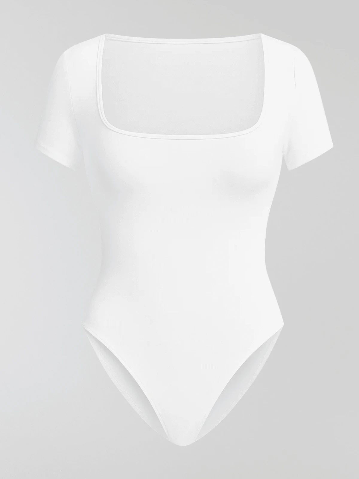 KIT 3 Women's Plus Size Blouse Women's Plus Size Bodysuit Women's Gym Blouse Women's High Compression Shaping Bodysuit Bory - 曼加布蘭科 - 查看 1