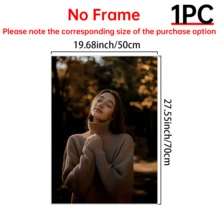 1 Set Framed Canvas Prints - Personalized Wall Art For Home, Weddings, And Graduation Photos - Unique Decor For Living Rooms, Bedrooms, Classrooms, And Studies, Easter Home Decor, Ready To Hang, Halloween Decoration, The Fourth Of July