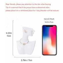 Creative Necklace Display Bust Jewelry Holder Stand For Necklaces, Rings, Bracelets,Room Decor - Multicolor - View 11