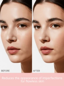 CATKIN 3-Color Lotus Powder, Pengontrol Minyak Tahan Lama, Hasil Akhir Pearl & Matte, Efek Riasan Alami, Dengan Puff Bedak, C02 Matte - C02 Matte - View 10