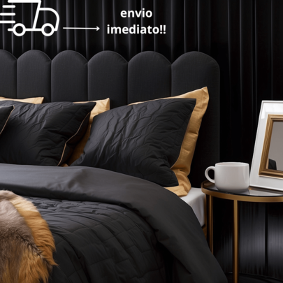 Kit 15 Cabeceira de Cama Queen King Casal Box 45x20 NUVEM