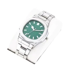 2025 New Men's Square Business Sports Calendar Adjustable Steel Band Quartz Watch, Suitable As Gift/Birthday Present