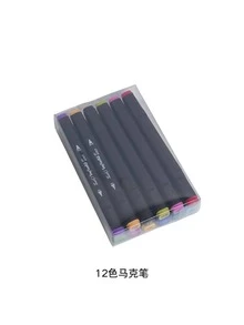 168-Color Alcohol Marking Pen Artist Painting Artistic Marker Double Tip Marker Suitable For Adult Coloring And Painting Supplies Perfect Gift Dual-Tip Brush Marker, Brush And Fine Pen Coloring Brush Set