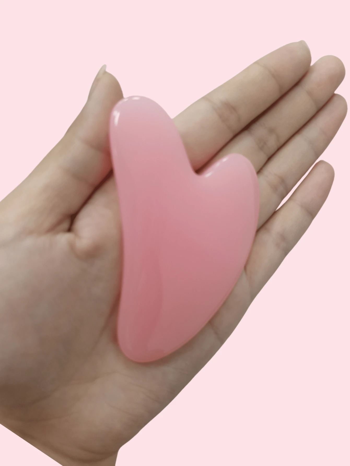 1pc Polyresin Gua Sha Board Facial Eye Body Massage Tool, Relaxation And Skin Care