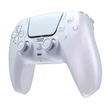 PS5 Game Controller DualSense Wireless Controller High-Precision Response Performance Adaptive Trigger Adjustment Tactile Feedback Details Wireless Low-Latency Connection - Pure White Beads - View 2