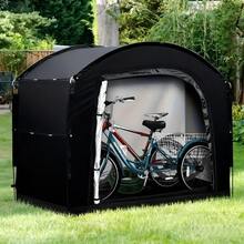 [Fits 2-3 Bikes] Extra Large Outdoor Bike Shelter Tent - UV Protection, Fits 2-2 Bikes, Portable & Foldable For Garage/Garden Storage