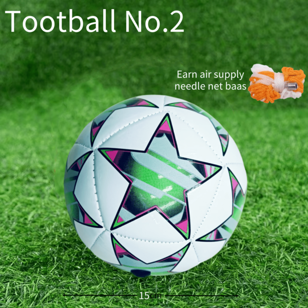 2# Fashionable Colorful Soccer Ball, Suitable For Students Outdoor Sports