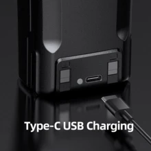 BAOFENG BF-1909 10W Walkie-talkie inalámbrico portátil UHF 400-470 MHz,Type-C - Negro - Ver 10