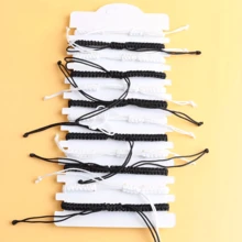 12 Adjustable Friendship Bracelets, Volleyball Woven Couple Friendship Bracelets, Black And White Retro Simple Charm Bracelets, Woven Softball Charm Bracelets, Accessories For Men/Women