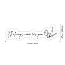 1PC Always Come For You Dramione Quote Sticker, Manacled Fanfiction Decal, Bookish Sticker, Book Lover Gift, Aesthetic Vinyl Sticker For Laptop, Water Bottle, E-Reader, And Journal, Perfect Accessory For Fans And A Great Way To Show Your Love For The Fanfic World - Multicolor - View 2