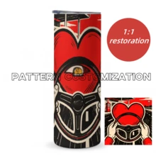 1pc 20oz Personalized Name Printed Water Bottle, Double-Walled Insulated Leak-Proof And Reusable Stainless Steel Cup With Lid And Straw, Suitable For Birthday, Christmas, Easter For Children's Day, For Father's Day, For Graduation, For Weddings, For Housewarming Dining Room, Living Room, Bedroom, Office, Tea Room, Home, School