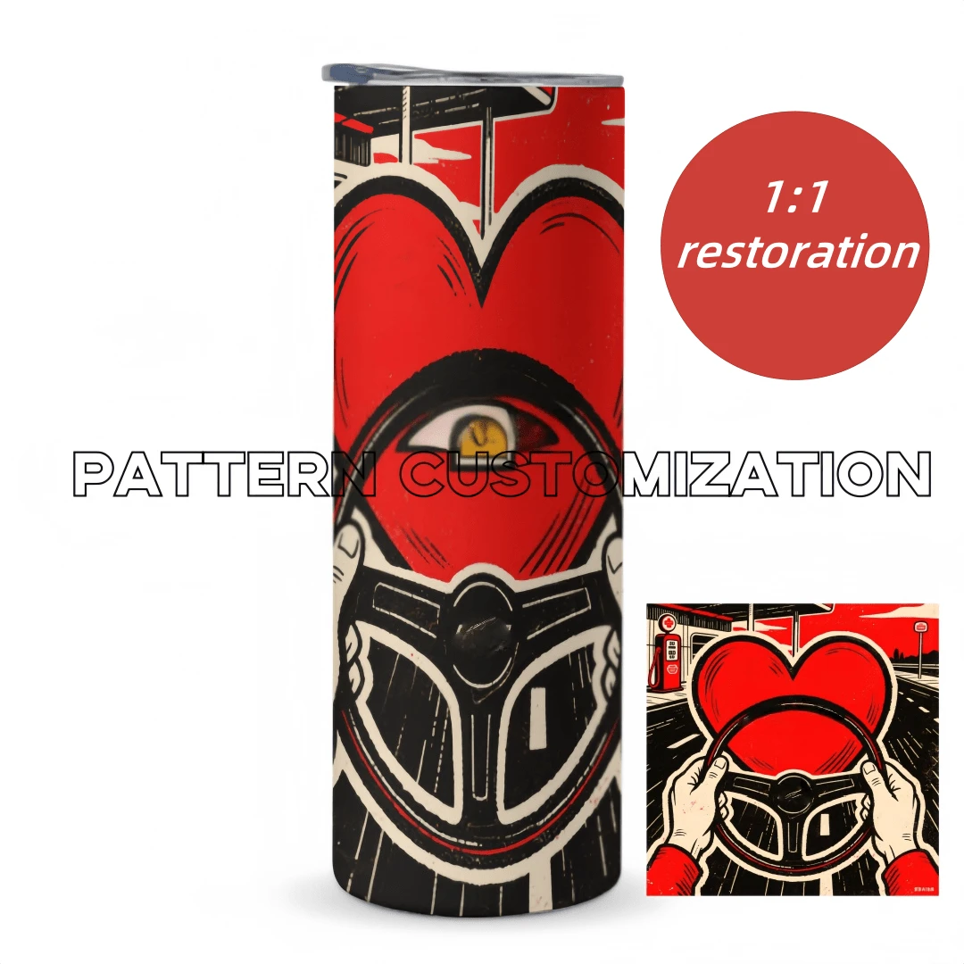 1pc 20oz Personalized Name Printed Water Bottle, Double-Walled Insulated Leak-Proof And Reusable Stainless Steel Cup With Lid And Straw, Suitable For Birthday, Christmas, Easter For Children's Day, For Father's Day, For Graduation, For Weddings, For Housewarming Dining Room, Living Room, Bedroom, Office, Tea Room, Home, School