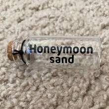 Honeymoon Keepsake Unique Wedding Travel Gift Small Sand Bottle Bride Gift Couple Gift Vacation Sand Jar Beach Honeymoon Memory