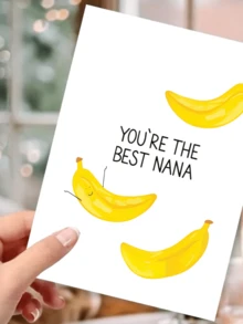 طقم بطاقة تهنئة للجدة - بطاقة مضحكة وإبداعية "أنت أفضل جدة" مع مغلف