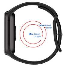 Silicone Strap Compatible With Xiaomi Mi/Smart Band 9 8 NFC Sport Rubber Butterfly Buckle Bracelet Smart Watch Wristband Compatible With Xiaomi Smart Band 8 9 NFC Smart Watch Accessories,Women Men Girls Boys