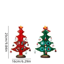 1 pièce Décoration de Noël en bois, ornement de bureau DIY, cadeau de décoration de Noël