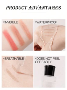 600片双眼皮贴，隐形双眼皮粘性条，自粘防水透气，光滑无痕，隐形蕾丝，睫毛嫁接自粘贴，适用于单眼皮、下垂眼皮和不对称眼皮。下睫毛眼影贴，美妆工具，配有镊子和叉子工具，适用于化妆、家居装饰、梳妆台、旅行、卧室等各种场合，是理想的化妆配件。 - 彩色 - 查看 6