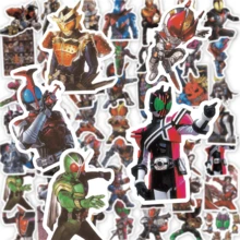 52 张假面骑士贴纸，完美的奖励贴纸，可用于装饰手机、电脑、手提箱、笔记本、酒杯和头盔 - 彩色 - 查看 6