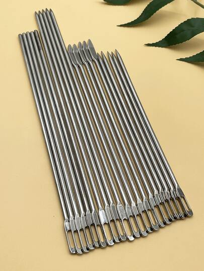 Industrial Grade Large Eye Needles & Awl Tool Set, Thick Long Needles For Repair Or Quick Lacing Work