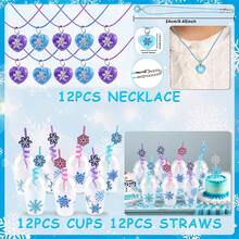 Frozen Party Favors, Snowflake Party Favors SnowflakeTheme Birthday Supplies Set 170PCS - With Various Party Toys Goodie Bag Stuffers, Piñata Filling Perfect For Winter Party Decorations - 彩色 - 查看 3