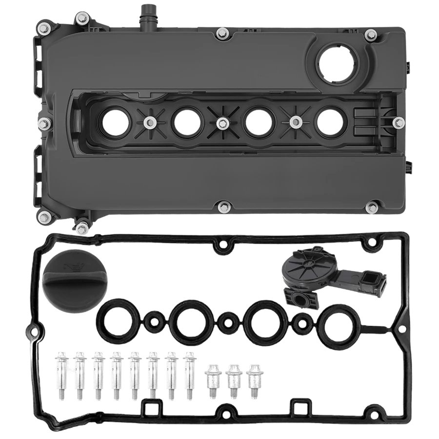 Cam Rocker Cover For Opel Astra H J Insignia Corsa Mokka Signum Vectra Zafira - Black - View 1