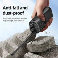 BAOFENG BF-1909 10W Walkie-talkie inalámbrico portátil UHF 400-470 MHz,Type-C - Negro - Ver 4