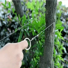Cưa dây thép không gỉ, cưa xích cầm tay di động, dụng cụ sinh tồn khẩn cấp cho cắm trại, leo núi, săn bắn, leo trèo, cưa cáp đa năng ngoài trời dùng cho kim loại mềm và gỗ. - Nhiều màu - Xem 1