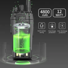 BAOFENG BF-1909 10W Walkie-talkie inalámbrico portátil UHF 400-470 MHz,Type-C - Negro - Ver 9