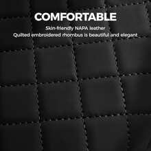 Car Center Console Set, Car Leather Armrest Cover, Storage Box, Universal Center Console Pad, Cup Holder, Tissue Box, Phone Slot, Luxurious Waterproof Interior Accessories, Black - Black - View 3