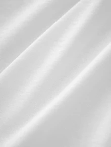 Mariah The Scientist Graphic Print Tee,Comfortable Casual Short Sleeve, 220 Grams Heavyweight Cotton Printed T-Shirt - 白色 - 查看 6