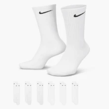 Nike 6 雙裝襪 SX7666-100 - 白色 - 查看 1