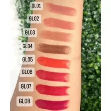 Ruby Rose Glass Creamy Matte Velvety Water Resistant Lipstick Festa Junina - GL05 - 查看 3