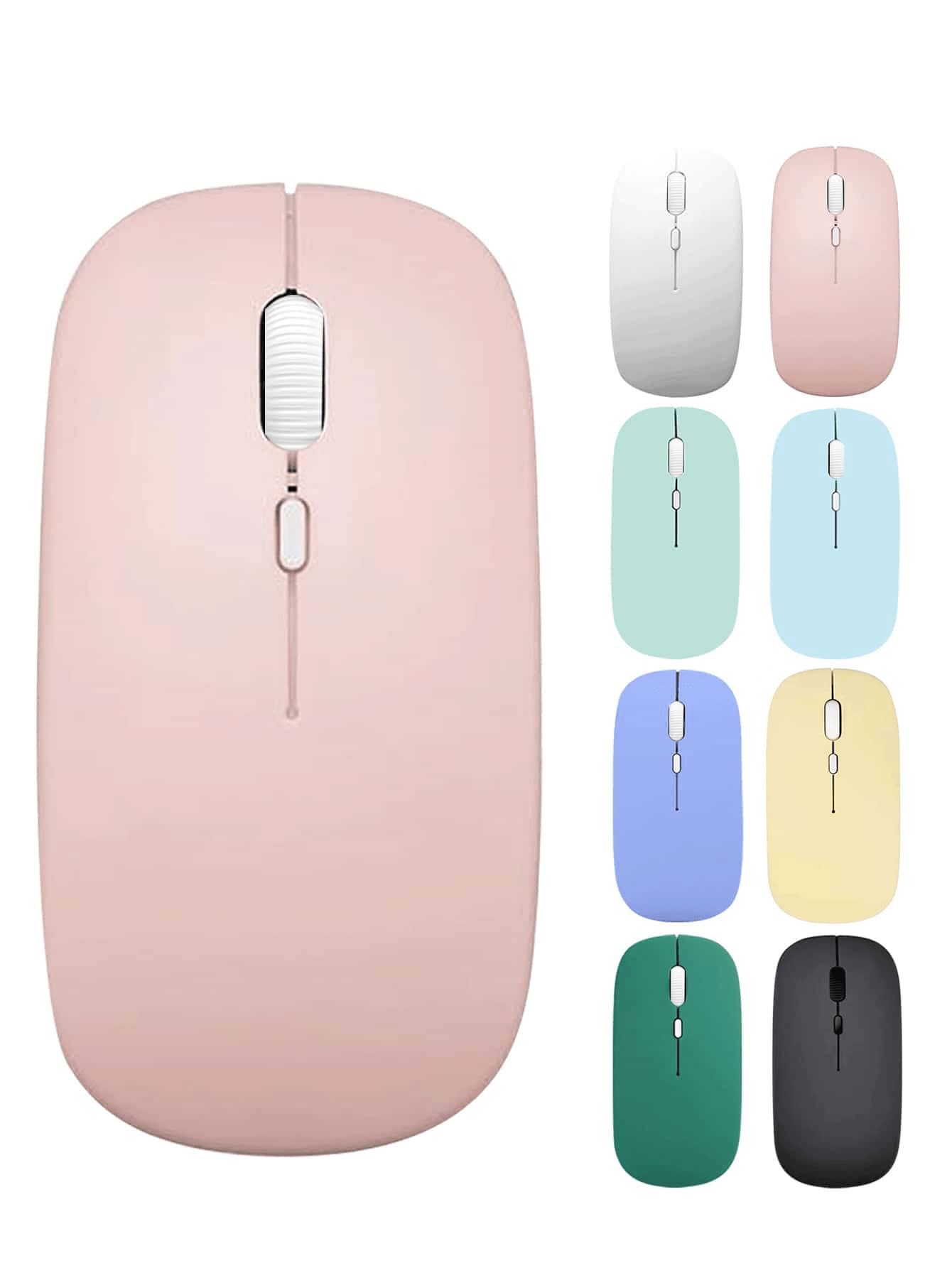 Bezprzewodowa mysz Bluetooth kompatybilna z iPad Surface Pro Mac Book Pro Air, bezprzewodowa mysz komputerowa Bluetooth do laptopa IMac, mała przenośna mysz do podróży