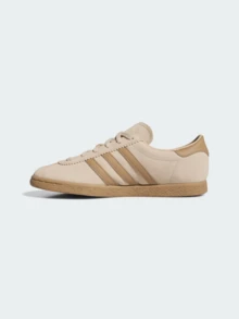 Adidas Stadt Unisex Low-Profile Sneakers, Classic Beige Suede Shoes For Fall Outfits, Comfortable Everyday Lifestyle Shoes With Retro Sporty Style, JI1886 - 魔幻米色 / 紙板 / 金屬金色 - 查看 9